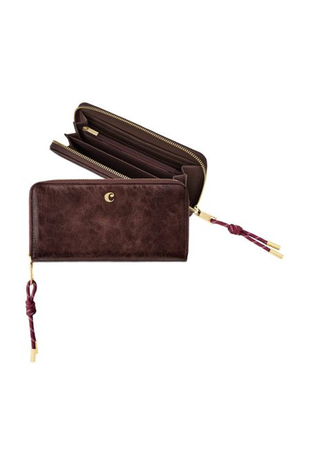Kelioninė piniginė Philomène Burgundy, gaminio vaizdas (1)