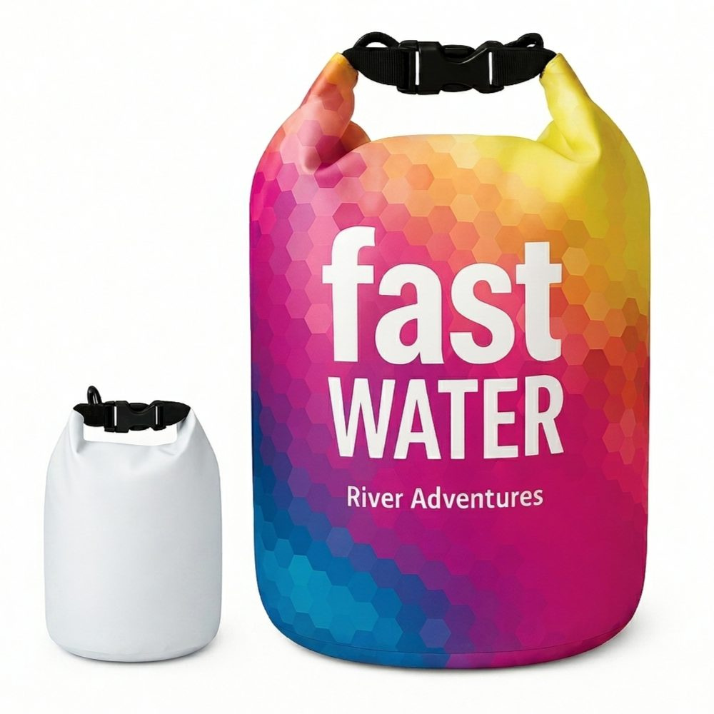 3,5 l patvarus PVC sausasis maišas, 360° dizainas, gaminio vaizdas
