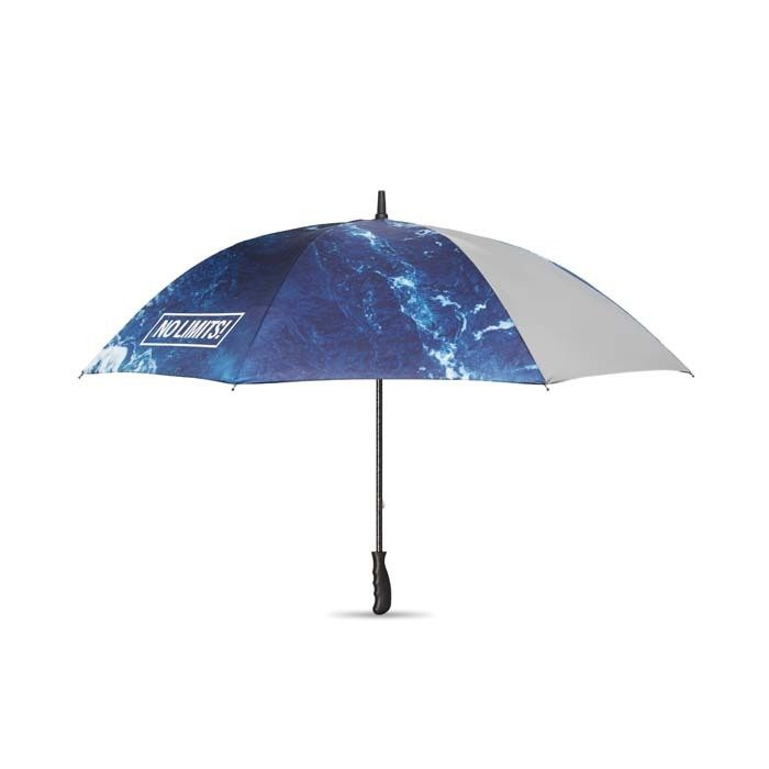 ⌀122 cm / 27 colių ilgio audros skėtis su kieta plastikine rankena., gaminio vaizdas