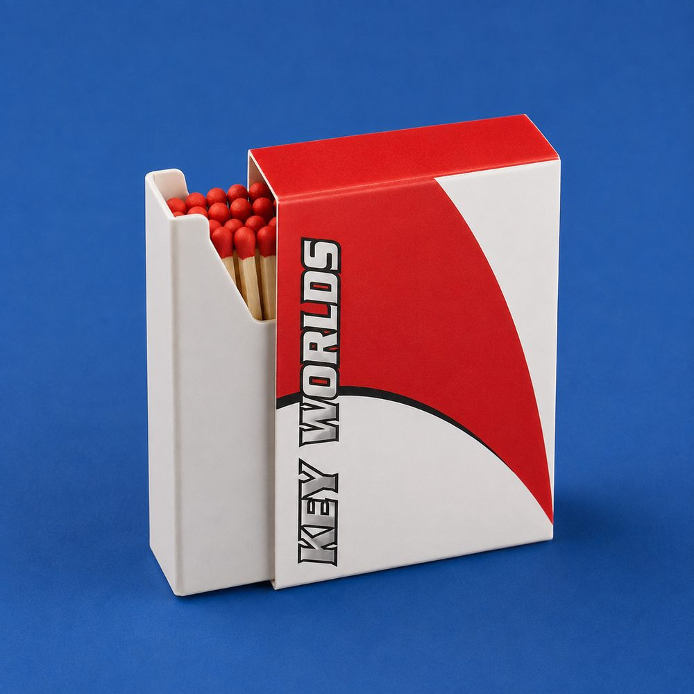 Specialios formos degtukų dėžutė 55 × 35 × 15mm – KM Match
