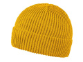 coFEE wrap beanie kepurė, garstyčių geltona