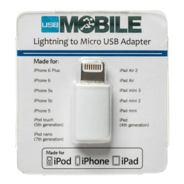 Baltas MFi Lightning adapteris (4)
