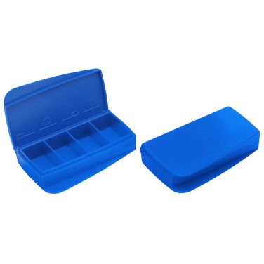 Tablečių dėžutė „Alfa“, mėlyna, gaminio vaizdas (2)