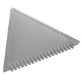 Ledo grandiklis iš perdirbto plastiko „Lambda“, Perdirbama pilka