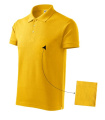 MALFINI Cotton - polo marškinėliai vyrams, geltona