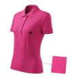 MALFINI Cotton - polo marškinėliai moterims, purpurinė