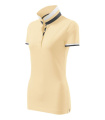 MALFINI Premium Collar Up - polo marškinėliai moterims, burbono vanilė