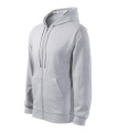 MALFINI Trendy Zipper - džemperis vyrams, pelenų melanžas