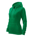 MALFINI Trendy Zipper - džemperis moterims, Kelly žalia