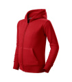 MALFINI Trendy Zipper - džemperis vaikams, raudona