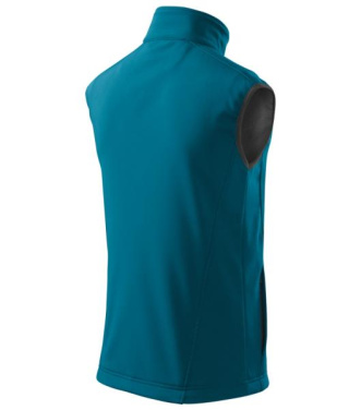 MALFINI Vision – Vyriškos „Softshell“ liemenės, turkis, S, gaminio vaizdas (4)