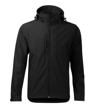 MALFINI Performance – Vyriška Softshell striukė, juodas, 4XL, gaminio vaizdas (2)