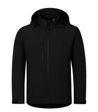 MALFINI Trail – Vyriška Softshell striukė, juodas, 4XL, gaminio vaizdas (2)