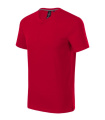 MALFINI Premium Action V-neck - marškinėliai vyrams, formulė raudona