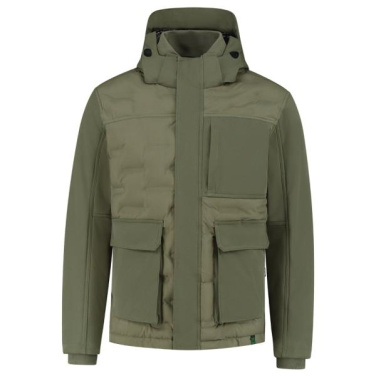 TRICORP Puffer Jacket Rewear - striukė, kariuomenė, M, gaminio vaizdas (2)