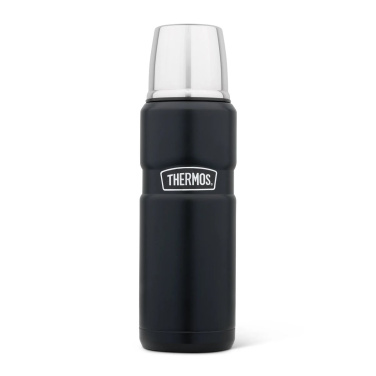 THERMOS King 0,5 l – termosas, spalva: matinė juoda, gaminio vaizdas (4)