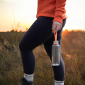 VILDMARK H2O Tritan 0,5 l – gertuvė, skaidrus/oranžinis