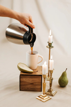 KOPP Anna 25 cl – puodelis, spalva: matinė balta/balta, gaminio vaizdas (2)