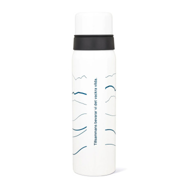 VILDMARK Classic 'POW Edition' 1,0 l – termosas, spalva: mėlyna, gaminio vaizdas (2)