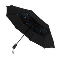 MINIMAX LGF-450 aplinkai draugiškas skėtis, Ø 100 cm, juodas
