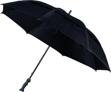 FALCONE GP-75 audrai atsparus skėtis, juodas, Ø 130 cm, gaminio vaizdas (4)