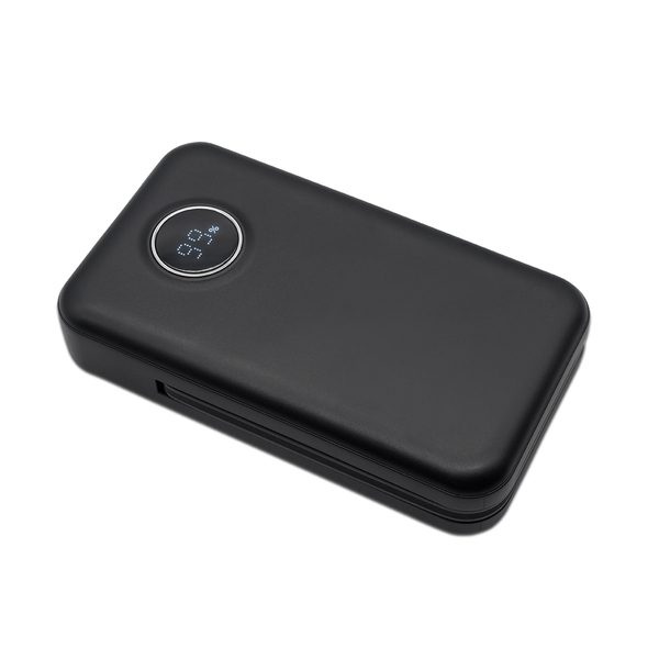 Wolti išorinė baterija 10000 mAh, juodas, gaminio vaizdas (1)