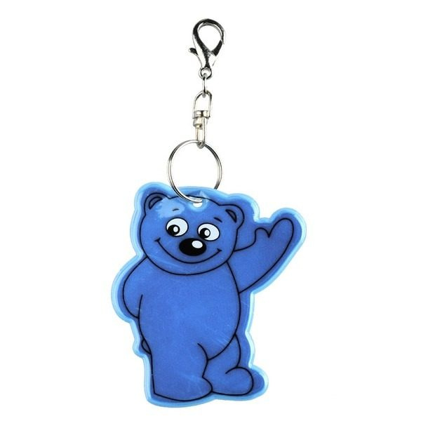 Raktų pakabukas „Beary“, mėlynas, gaminio vaizdas (1)