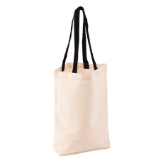 „Eco-Mate“ medvilninis krepšys, juodas