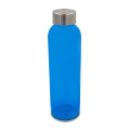 500 ml Aqua Kuba spalvotas stiklinis butelis, mėlynas