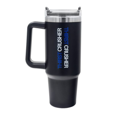 900 ml „Memphis“ termo puodelis, juodas, gaminio vaizdas (3)