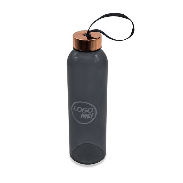 500 ml „Lux“ stiklinis butelis, auksinis, gaminio vaizdas (1)