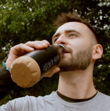 500 ml „Jowi“ termo butelis, juodas, gaminio vaizdas (2)