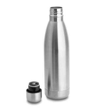 500 ml „Kenora“ termo butelis, sidabrinis, gaminio vaizdas (2)