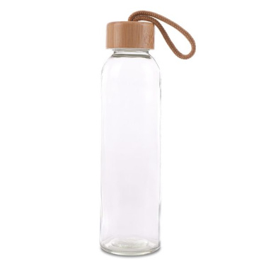 500 ml „Aquarius“ stiklinis butelis, smėlio spalvos, gaminio vaizdas (3)