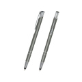 COSMO SLIM TOUCH metalinis rutulinis rašiklis su jutikliniu antgaliu, pilka