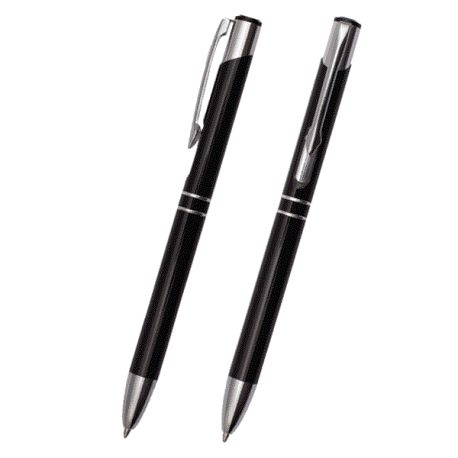 COSMO DUO metalinis tušinukas, juodas, gaminio vaizdas