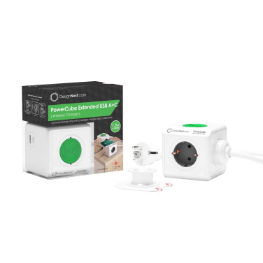 PowerCube Extended USB A+C Wireless charger – maitinimo lizdas su USB prievadais, gaminio vaizdas (2)