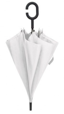 Skėčio balta rankena, skersmuo 102 cm, gaminio vaizdas (2)