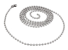 Plieninė grandinėlė 2,5 mm-cm 70 kamuoliukų