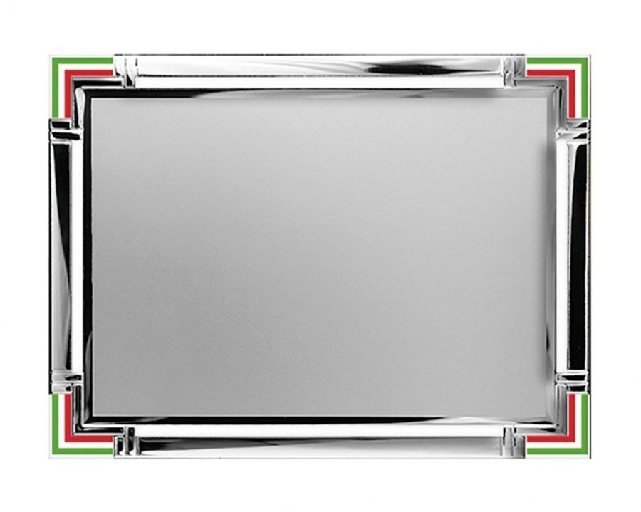 Targa aliuminio trispalvė mm 200 × 150, gaminio vaizdas
