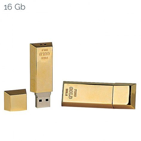 USB auksinė juosta 20 × 58 mm, gaminio vaizdas