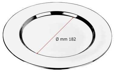 Lygus apvalus padėklas, kurio skersmuo 295 mm, gaminio vaizdas (2)