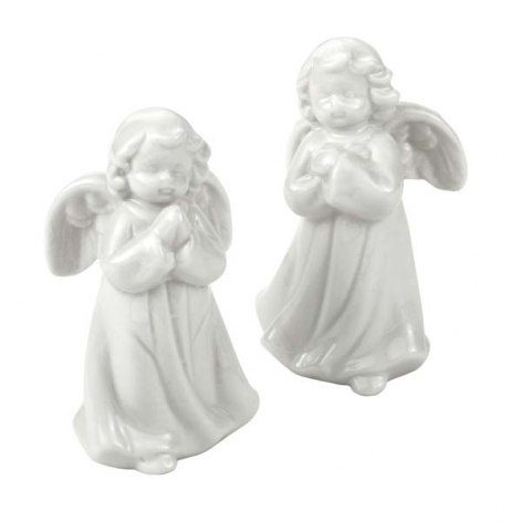 2 porcelianinių angelų rinkinys - aukštis 98 mm, gaminio vaizdas