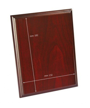 Stačiakampė keterinė raudonmedžio 200 × 150 × 15 mm, gaminio vaizdas (2)
