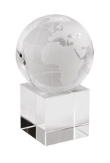 „Globe“ apdovanojimo trofėjus, skersmuo = 7 cm, pagrindo aukštis = 5 cm
