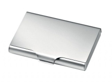 Vizitinių kortelių dėklas, aliuminis, 97 × 62 × 14 mm