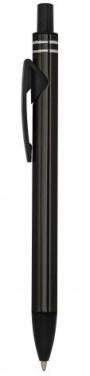 Juodas aliuminio rašiklio segtukas, gaminio vaizdas (2)