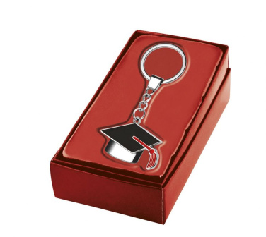 Juodas liečiamas raktų pakabukas ir raudonas kutas, gaminio vaizdas (3)