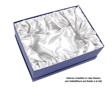 Scatola blu raso bianco 335 × 240 × 87 mm, gaminio vaizdas (3)