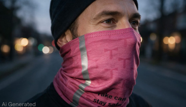 Apsiūta atspindinti bandana (14.2.5), gaminio vaizdas (4)